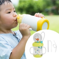 Copo Infantil com Canudo em Formato de Baleia - Divertido, à Prova de Vazamentos e Ideal para Bebês - imagem 5