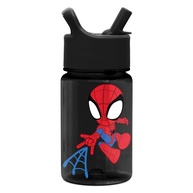 Garrafa Infantil Spider-Man em Tritan Livre de BPA com Canudo à Prova de Vazamento - Reutilizável e Durável - imagem 1