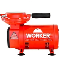 Compressor de Ar Direto Bivolt Worker: Pintura, Pulverização e Inflagem com Acessórios Inclusos - imagem 4