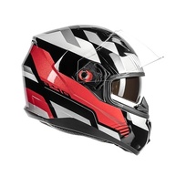 Capacete Moto Bieffe B-40 Spect Preto e Rubro: Segurança e Estilo com Viseira Solar Integrada - imagem 4