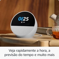 Echo Spot com Alexa: Despertador Inteligente com Som Vibrante e Design Moderno (Geração Recente) - imagem 5