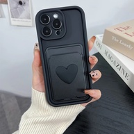 Capa iPhone com Porta Cartões e Coração 3D - imagem 2