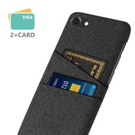 Capa iPhone com Porta Cartões e Tecido Premium - imagem 2