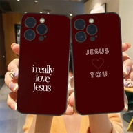 Capinha iPhone com Mensagem Jesus: Estilo e Proteção - imagem 2