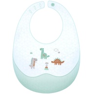 com-iris-dino-porta-migalhas-silicone-arco-magico-a-babador-estoque-em-a