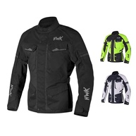 HWK Jaqueta de motocicleta masculina de aventura/turismo com tecido Cordura para motociclismo e proteção contra impactos - imagem 1