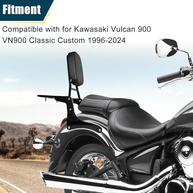 Sissy Bar com Bagageiro para Kawasaki Vulcan 900 (1996-2024): Conforto e Estilo para o Passageiro - imagem 3