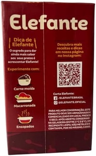 EXTRATO TOMATE ELEFANTE TRADICIONAL 275g - KIT COM 3 UNIDADES - imagem 3