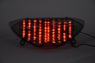 Luz Traseira LED com Seta Integrada para Suzuki Bandit 650/1250 (09-13) - Lente Clara - imagem 2