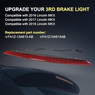 3ª Luz de Freio LED para Lincoln MKX 2016-2018 | Segurança e Estilo com FA1Z-13A613-AB - imagem 3