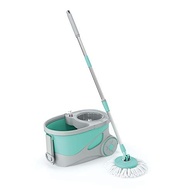 Mop Giratório Ciclone com Balde 20L e Rodinhas - Limpeza Rápida e Eficiente - imagem 2