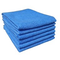 Pano Microfibra Azul Multiuso para Limpeza e Secagem - Kit com 5 Panos 30x40cm - imagem 1