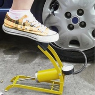 Bomba de Ar com Pedal e Manômetro: Encha Pneus de Bicicleta, Moto e Mais com Facilidade! - imagem 4