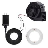 YUNVI Ventilador Inflável De Substituição 12V 1,2A Mini Air Com 6 Leds Para Fantasias Infláveis Natal, Sopradores Decoração Quintal Ação Graças - imagem 1