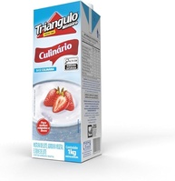 Base Culinária com 1kg - Mistura de Leite, Gordura Vegetal e Creme de Leite, Triângulo - imagem 1