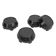 AYNEFY Capas Centrais Roda Com Alto Conjunto de 60 Mm de 4 Tampas de Cubos Cubos Pneu Fibra de Fibra de Carbono para Veículo - imagem 4