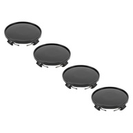 Tampas Centrais de Roda Premium 4pcs - Preto Brilhante | Modifique Seu Carro com Estilo e Proteção - imagem 5