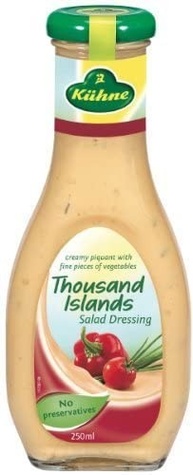 Molho para Salada com Pedaços de Vegetais e Cebolinha Kuhne 250ml - imagem 2
