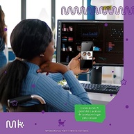 Babá Eletrônica Peek-a-Boo Dual com Monitor e App Multikids - Segurança e Conexão para Bebês - imagem 4