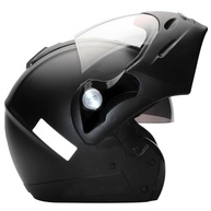 Capacete Mixs MX Captiva Robocop Escamoteável com Viseira Solar Interna - Preto Fosco - imagem 3