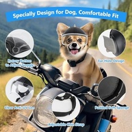 Capacete Namsan para Cães Pequenos: Segurança e Estilo com Óculos Integrados - imagem 4