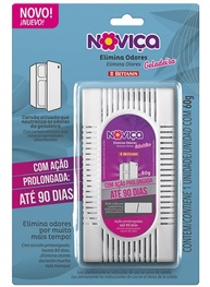 Noviça - Neutralizador de Odores para Geladeira e Freezer com Carvão Ativado - imagem 1