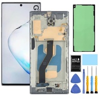 com-note-n975-moldura-10-galaxy-substituicao-samsung-kit-completo-de-a-plus-tela-e-preta-a
