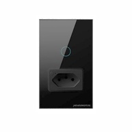 Interruptor Inteligente Novadigital Wi-Fi 1 Botão Touch: Controle Sua Casa com Voz e App! - imagem 2