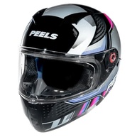 Capacete Peels Icon Force Preto/Cyber: Segurança e Conforto com Óculos Interno Integrado - imagem 3