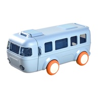 Garrafa Ônibus Infantil com Canudo 360° - Estimule a Hidratação com Diversão - imagem 1