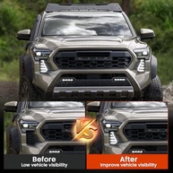 Luzes de LED DRL para Toyota Tacoma 2024-2025: Seta Âmbar e Neblina Branca (Kit com 2) - imagem 5