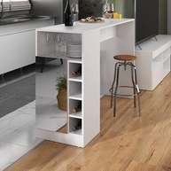 Bancada com Adega e Espelho para Cozinha - Design Moderno e Funcionalidade Premium - imagem 2