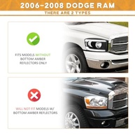 Farol LED WEELMOTO para Dodge Ram 1500/2500/3500: Iluminação Premium com DRL Integrado - imagem 3