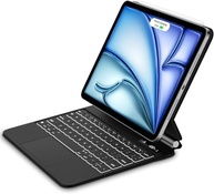 Bettdow Capa com Teclado e trackpad para iPad 10ª Geração 10.9" Polegadas, iPad (A16) 11th Generation 11 Inch 2025; modelos A2696,A2757,A2777,A3354,A3355 e A3356 com Auto Hibernação(preto) - imagem 1