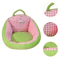 Sofá Infantil Rosa com Almofada de Chão - Conforto e Estilo para o Quarto da Criança - imagem 5