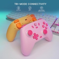GameSir Nova Lite Controlador sem fio 2.4g para PC com Windows, iPhone, Android, Switch e Steam Deck, Controle Bluetooth Gamepad com gatilho de efeito Hall, Turbo, vibração Rumble (azul) - imagem 4