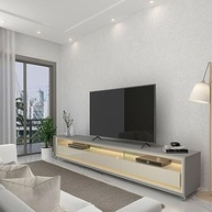 Rack para TV 75" com LED e Rodízios Requinte 212cm - Moderno e Funcional - imagem 2