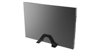 Suporte Vertical para Notebook Fechado - Mesa Preto com Base Antiderrapante - imagem 1