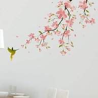 Adesivo de Parede Beija-Flor com Elegância e Estilo - 57x82 cm - imagem 3