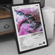 Quadro Álbum Spotify Linkin Park 40x60cm - Emoldurado em Madeira com Acabamento Premium - imagem 3