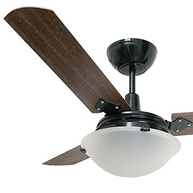 Ventilador de Teto Citrino 220V 3 Pás Tron Preto - Moderno e Silencioso com Luz - imagem 3