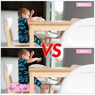 Assento Elevatório Infantil Portátil com Alças Ajustáveis - Ideal para Refeições e Passeios - imagem 4