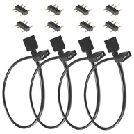 Kit 4 Cabos Extensão ARGB 3 Pinos 5V - Ilumine Seu PC com Estilo! - imagem 1
