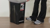 Lixeira 3 em 1 com Pedal Plasútil 30L - Organize com Estilo e Praticidade - imagem 4