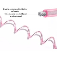 Pulseira Guia de Segurança Infantil com Coleira Anti-Perda Rosa - Liberdade Controlada para Crianças - imagem 4