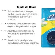 Tablete Caixa Acoplada Coala - Limpeza Automática com Perfume Fresco para Vaso Sanitário - imagem 5