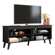 Rack para TV até 65" com Pés Preto Turim Madesa – Moderno e Funcional - imagem 2