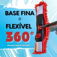 Mop Chenile com Cabo Flexível 120 cm - Limpeza Eficiente e Brilho Natural para Todos os Pisos - imagem 5