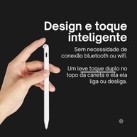 Caneta Stylus Touch Screen Recarregavel USB – Ponta Fina 1.5mm com Indicador LED, Caneta Capacitiva Universal Compatível com iPad, Tablet, Celular, Notebooks - Android ou IOS | Premium InoVibes - imagem 5