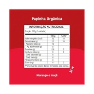 Kit com 6 Pouchs de Papinha Orgânica de Morango e Maçã de 100g cada - Papapá - imagem 3